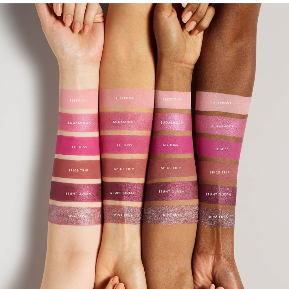 NIB Fenty Beauty Snap Shadows Eyeshadow Palette - Rose - Picture 7 of 9